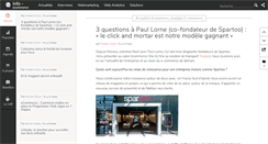 Desktop Screenshot of info-ecommerce.fr