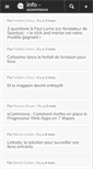 Mobile Screenshot of info-ecommerce.fr