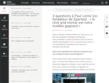 Tablet Screenshot of info-ecommerce.fr